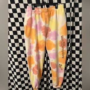 Walt Disney World Women’s Minnie Multi Tie Dye Jogger Sweatpants
